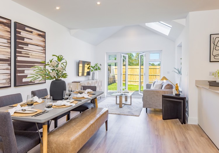 The Laurel - Dining and Family room - Plot 173