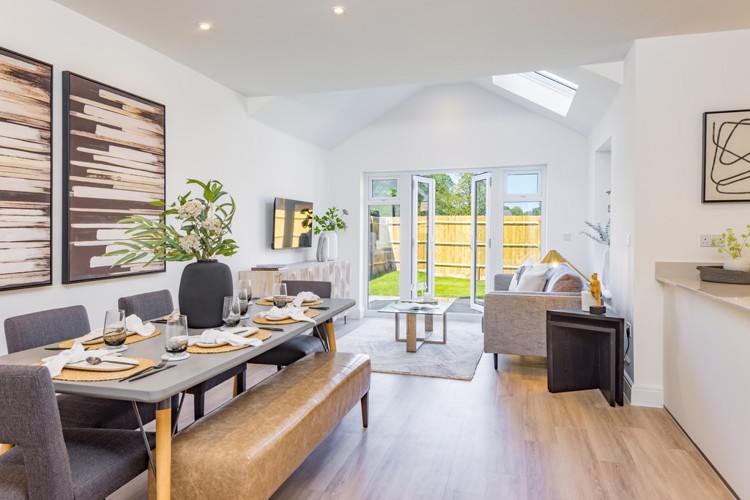 The Laurel - Dining and Family room - Plot 173