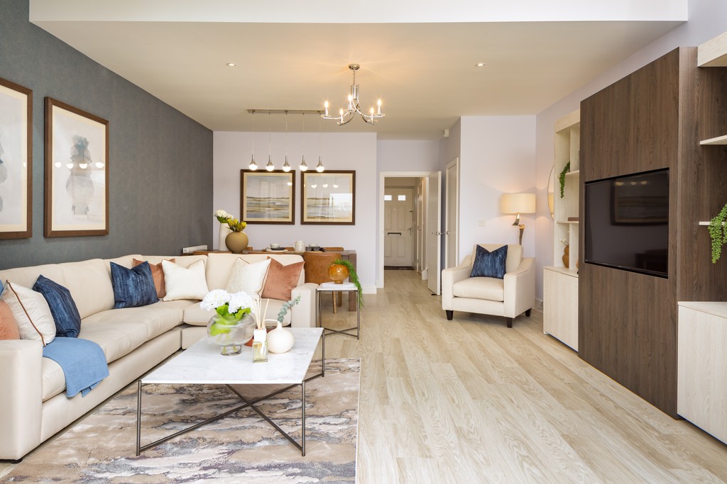 Photography of Cala's 3 bedroom Ashford showhome at Nobel Park in Didcot, Oxfordshire