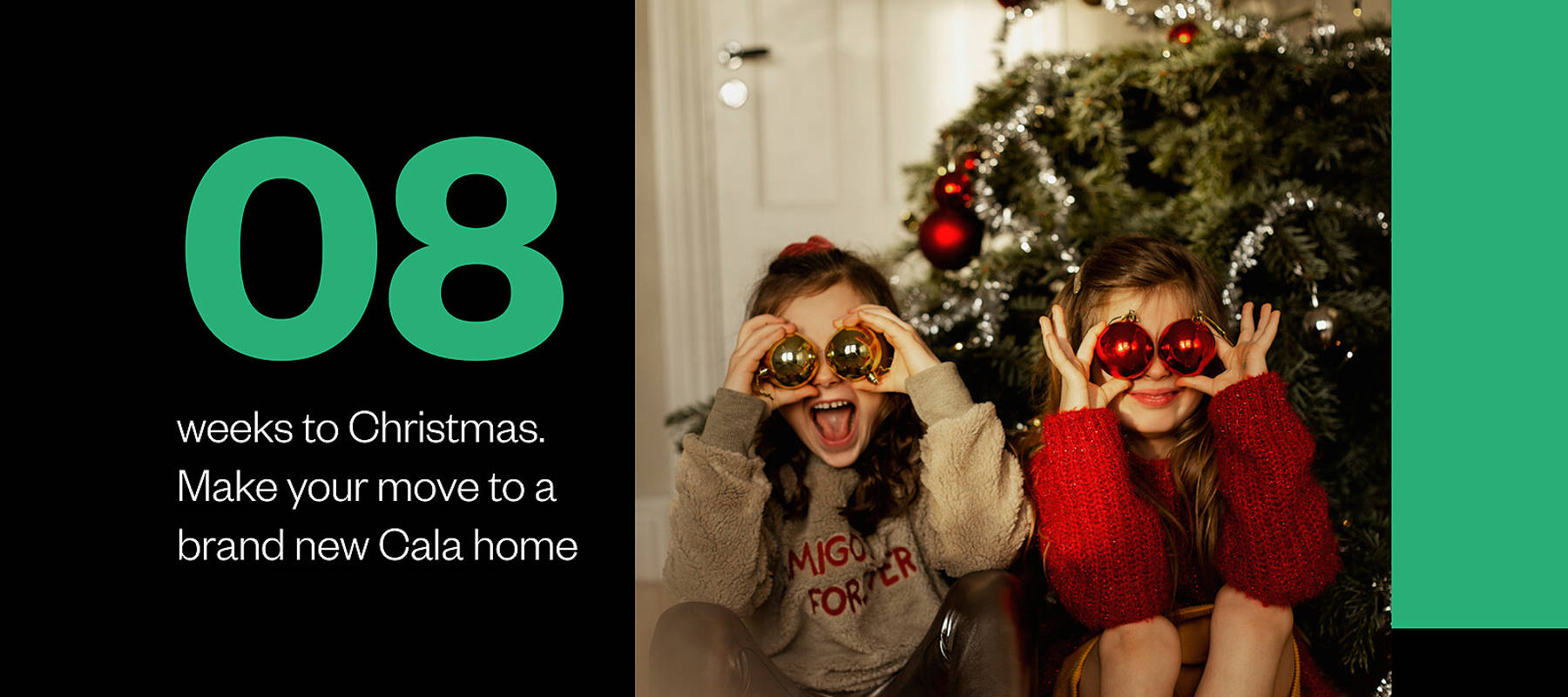 8 weeks till Christmas | Cala at Hampton Lakes