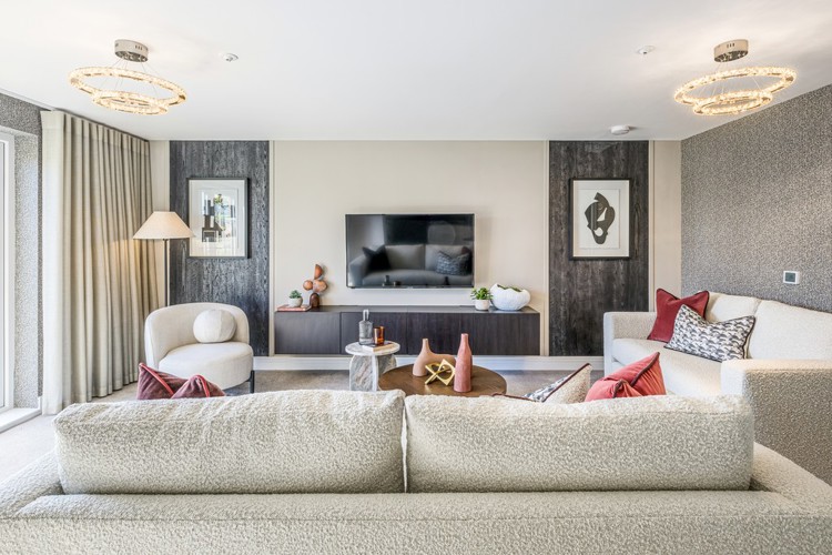 3 bedroom show apartment | Lounge
