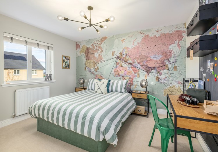 4 bedroom showhome | versatile bedroom ideal for guests, children or home office