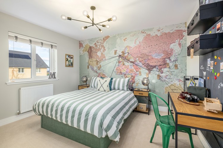 4 bedroom showhome | versatile bedroom ideal for guests, children or home office