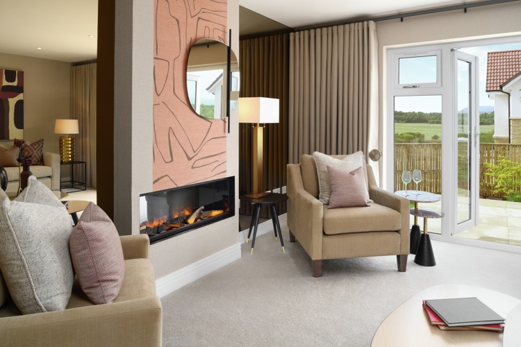 Vb1692530 Print Plot 4 Livingroom Fire And Door Zacandzac