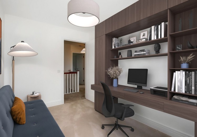 3 bedroom showhome | third bedroom ideal for guests, children or home office