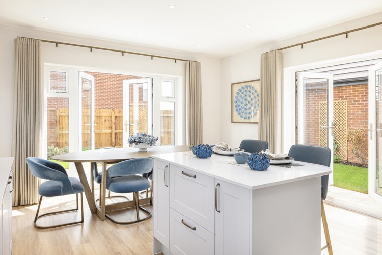 The Silverbell Kitchen Island Wivenhoe Gardens