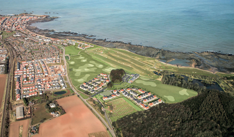 Aerial View Of Proposed Layout Dunbar
