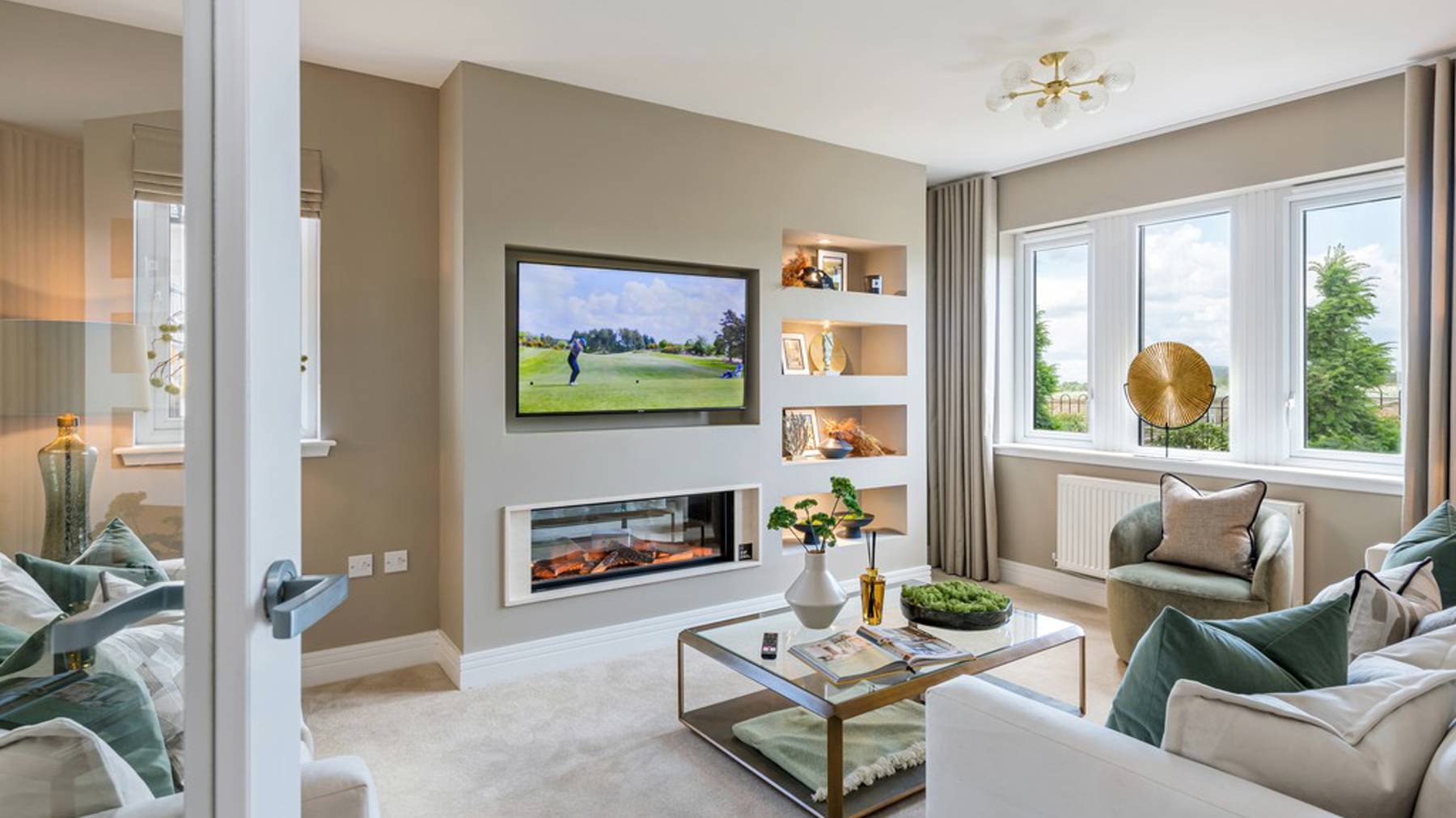 4 bedroom showhome | High spec lounge