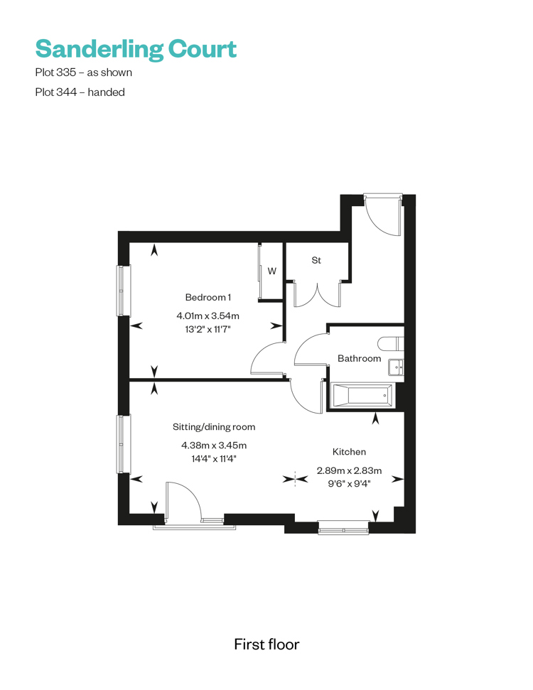 NMP Sanderling Court 335&344 Floorplan