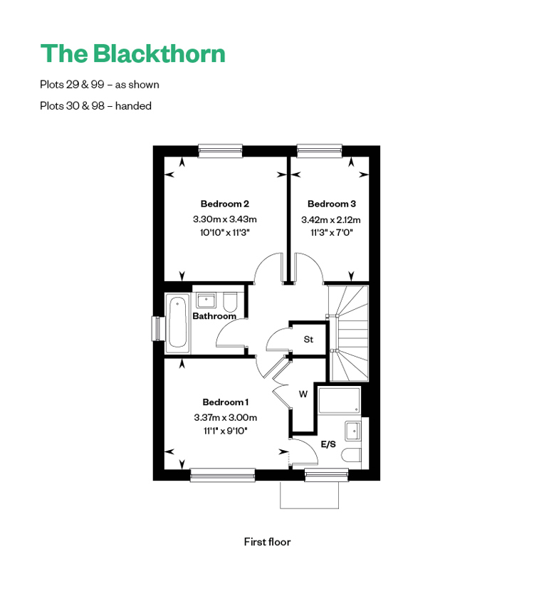 Floorplan of house for sale in Crowthorne