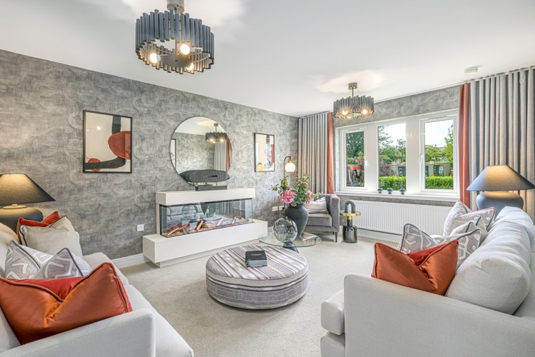 5 bedroom showhome | light-filled lounge