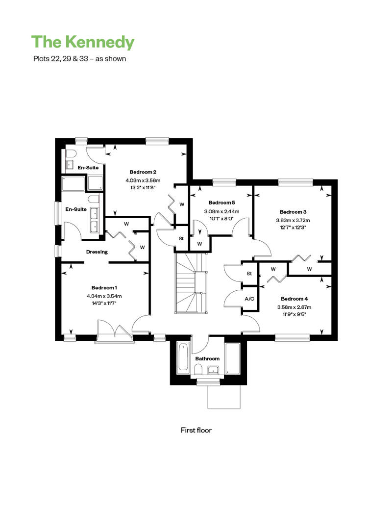 Banchory Kennedy floorplans 