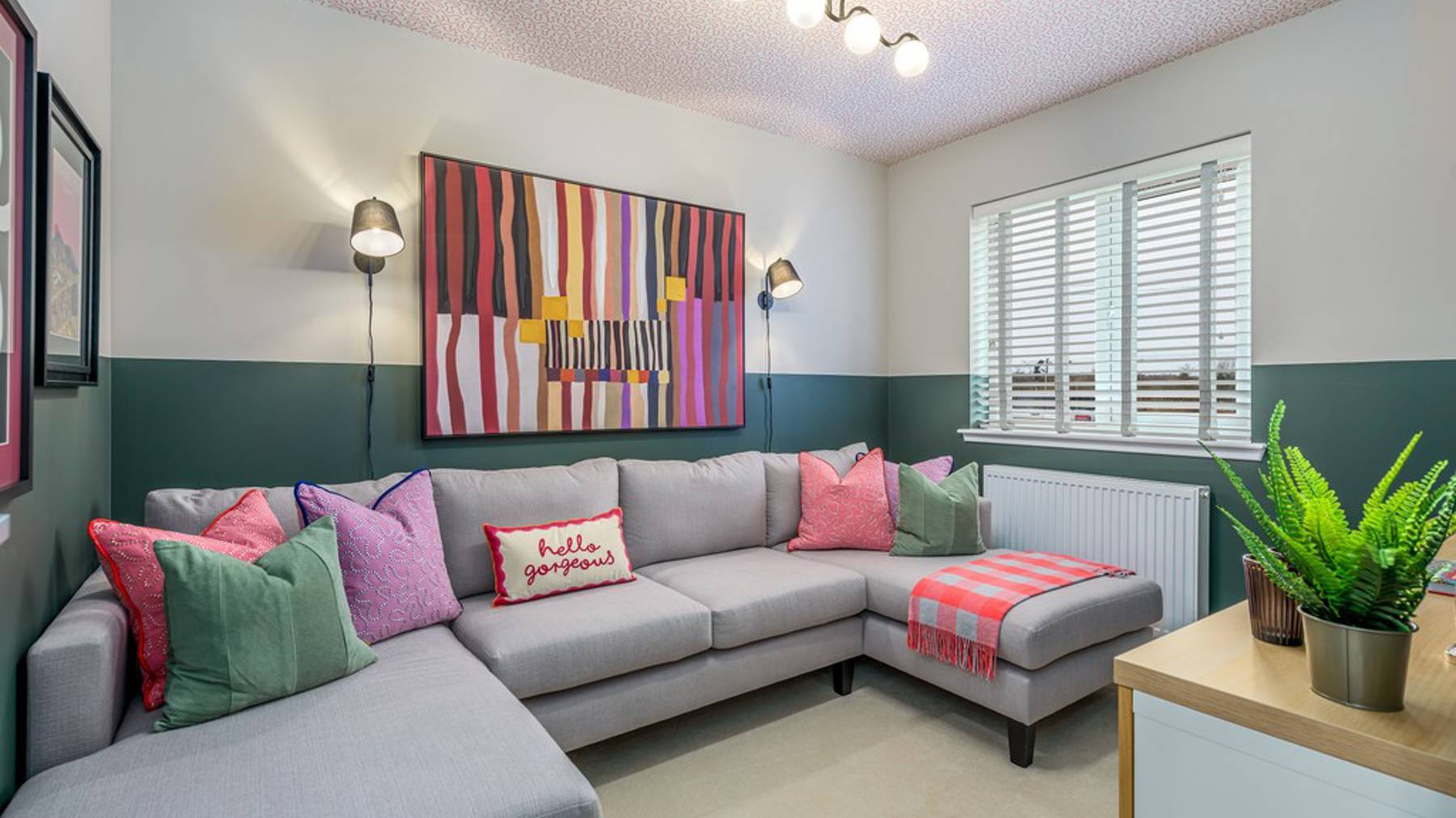 4 bedroom showhome | versatile downstairs room, suitable for a family room, snug, or playroom