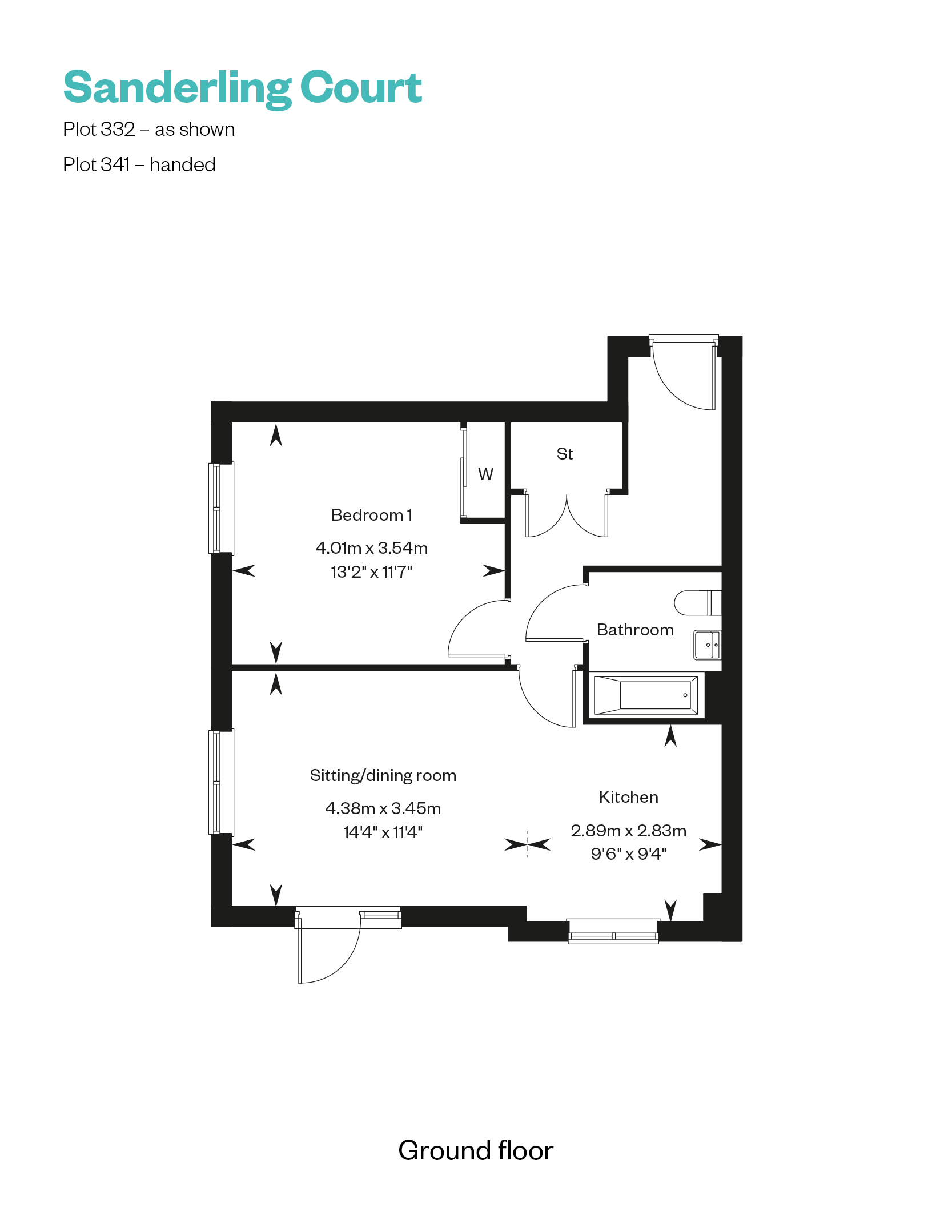 Sanderling Court Plots 332&341
