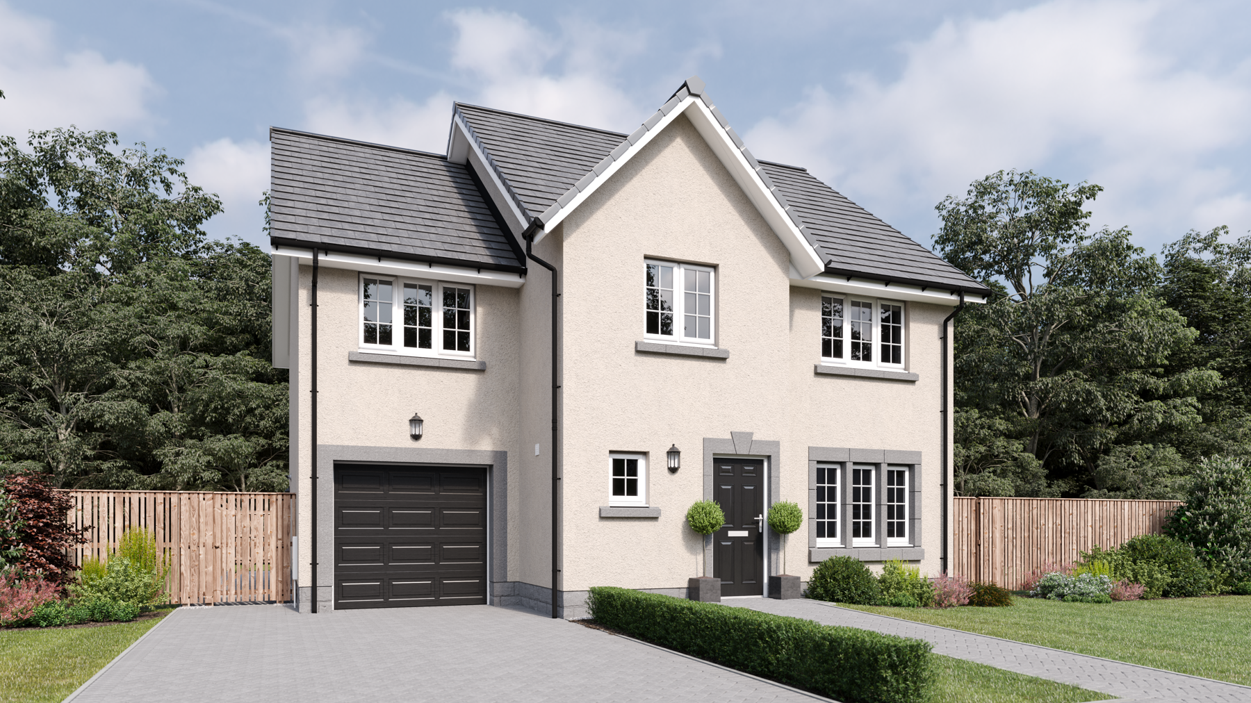 The Bryce house type CGI at Green Bank