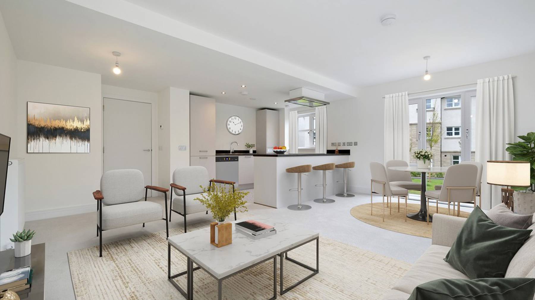 Final 2 bedroom apartments for sale in Persley, Cala Homes