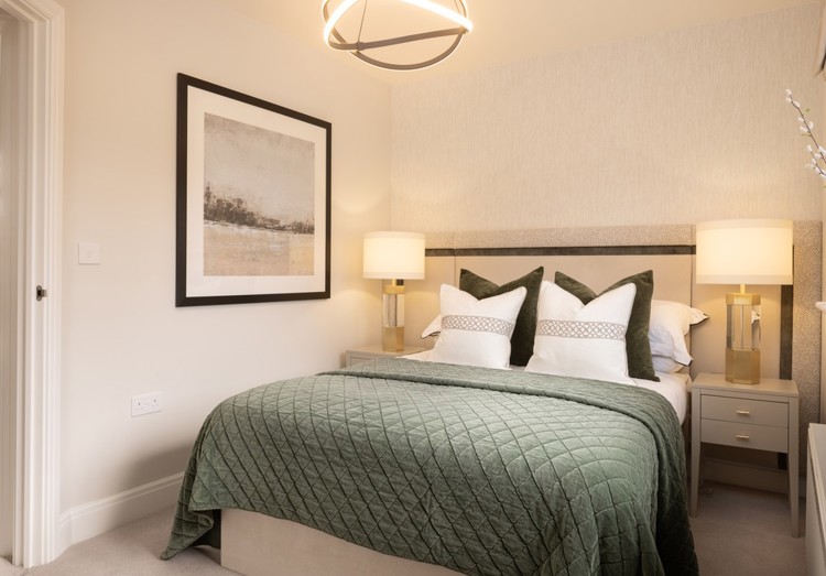 Showhome image of the Rowan at Knightwood Chase. Four bedroom home for sale in Fordingbridge