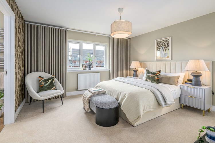 4 bedroom home for sale | bedroom 1 | Cala Homes 