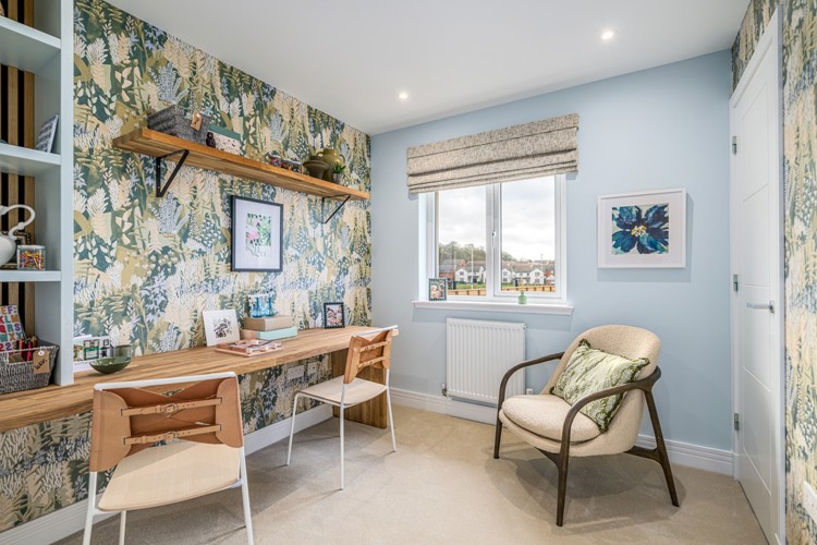 5 bedroom showhome | flexible fifth bedroom ideal for guests, hobbies or home office