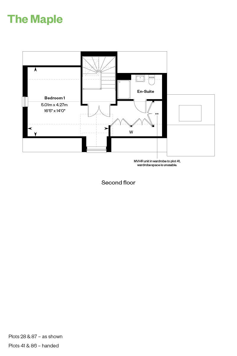 Floorplan of house for sale at Worting Park. New homes for sale in Basingstoke