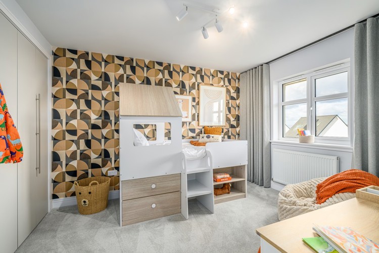 Bryce Bedroom 2 with kids bed and play area 