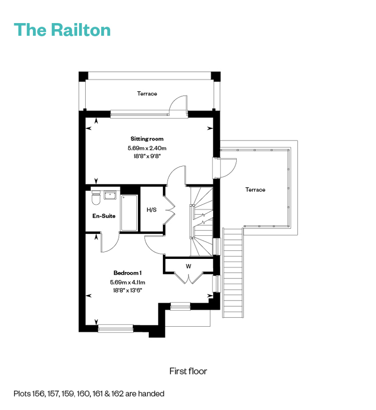 Railton First Floor Floorplan 