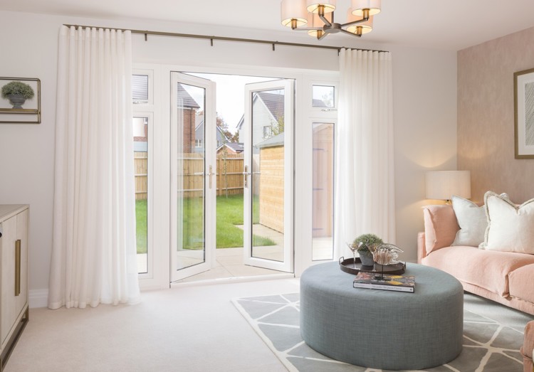 Living room of house for sale in Winchester, Hampshire