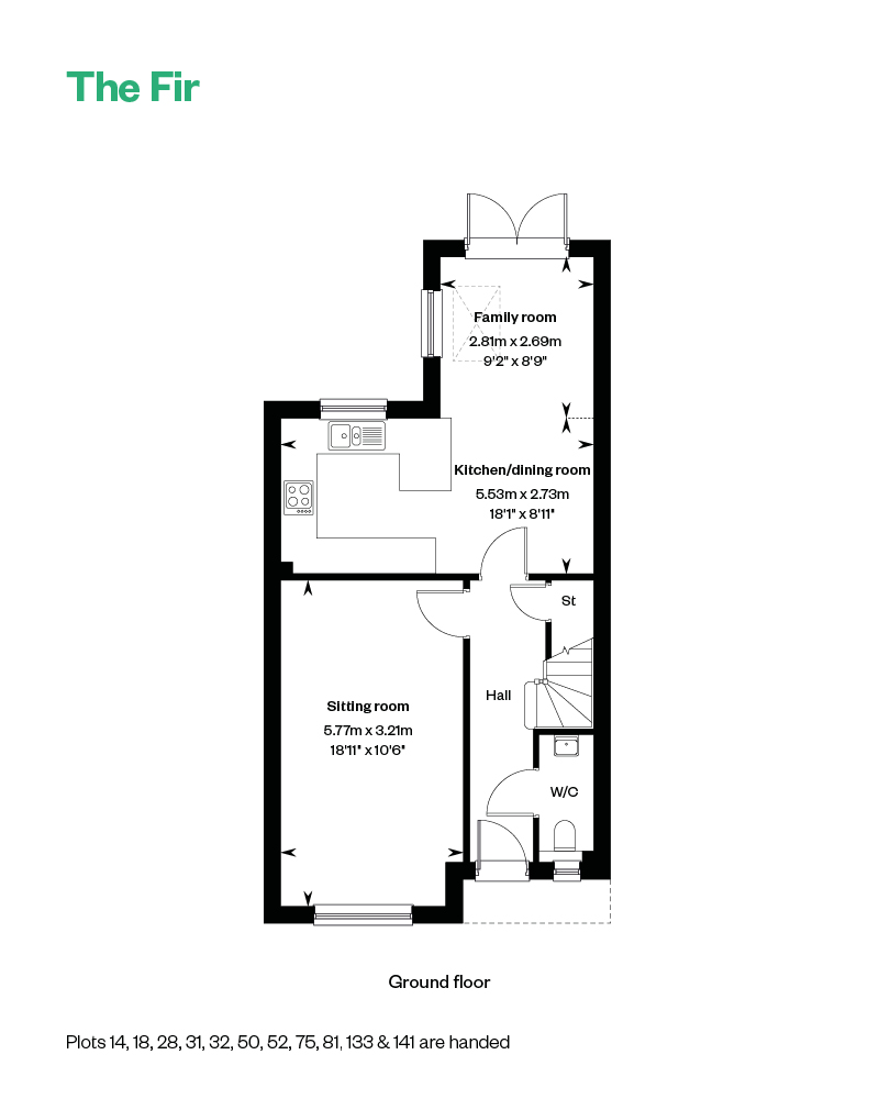 Samuel Gardens Floorplans The Fir GF