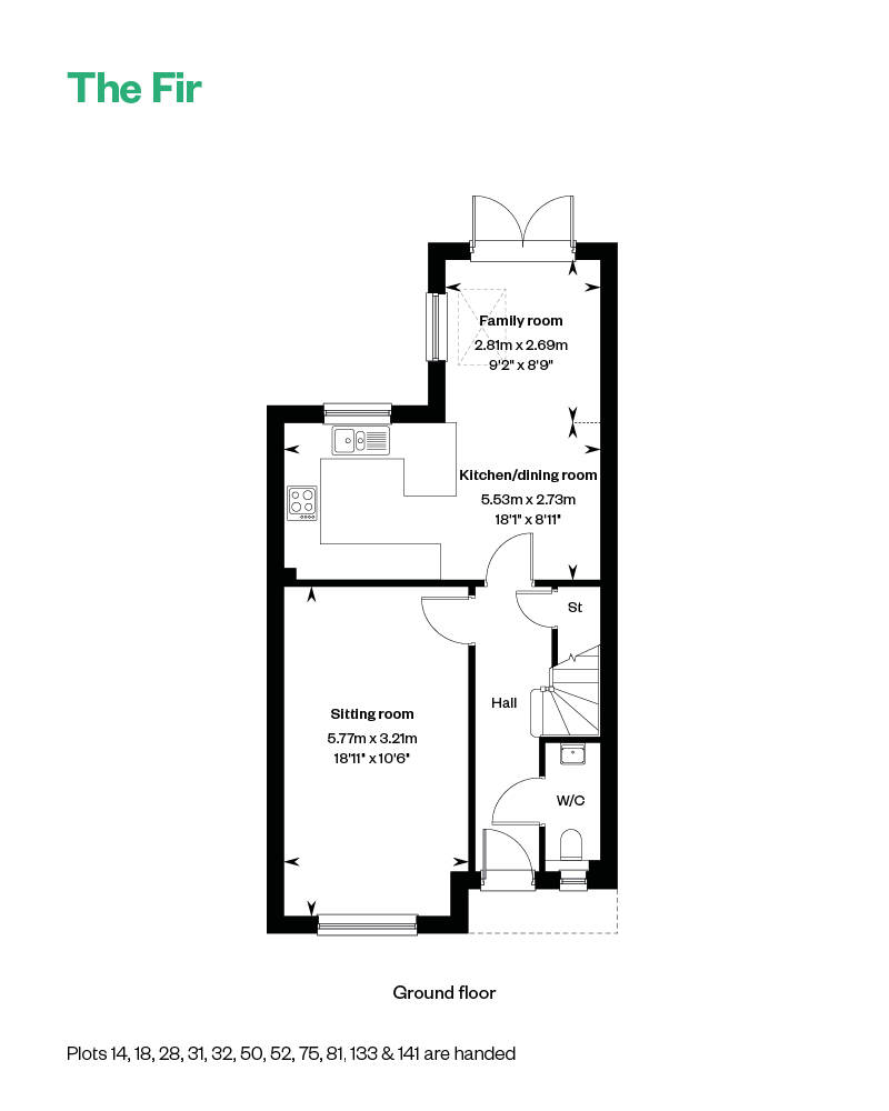 Samuel Gardens Floorplans The Fir GF
