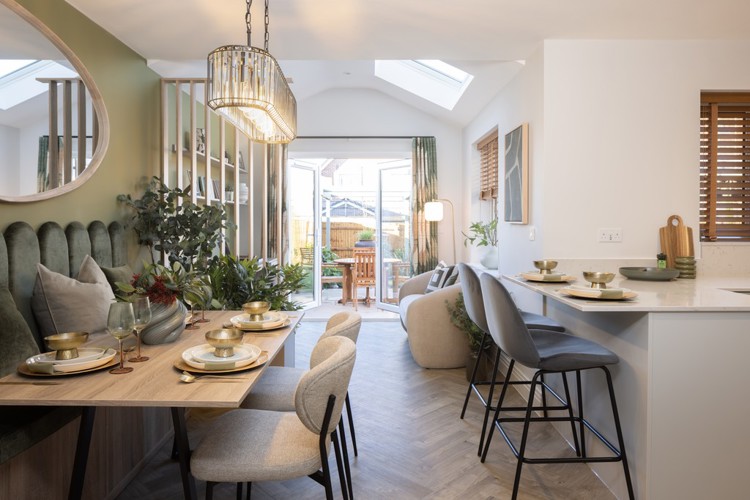 Plot 14 The Fir Samuel Gardens Kitchen Dining