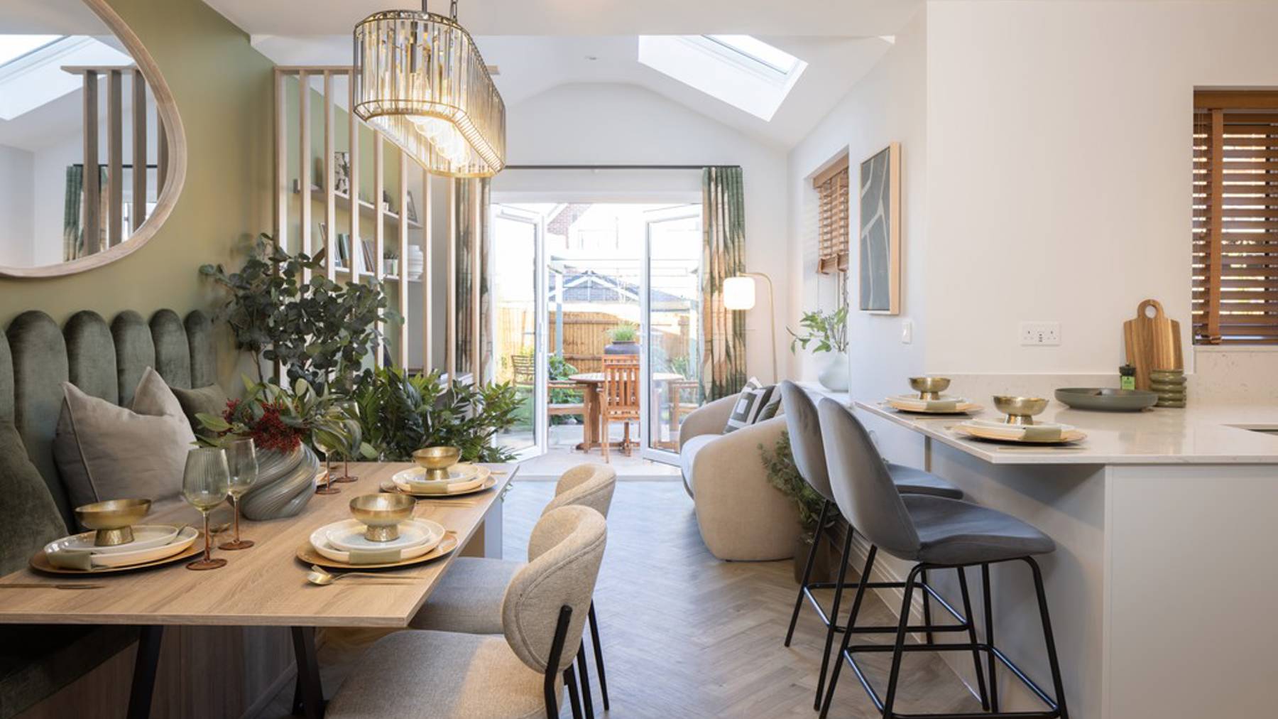 Plot 14 The Fir Samuel Gardens Kitchen Dining