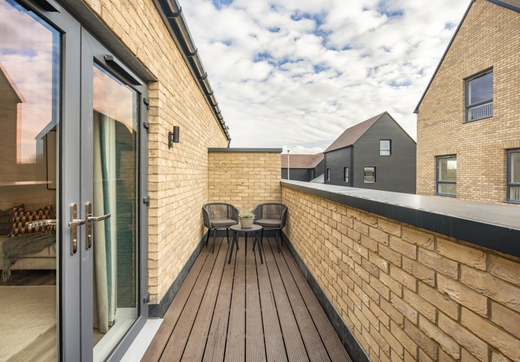 Netherhall Gardens Ripton Showhome Balcony
