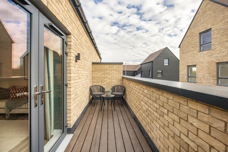 Netherhall Gardens Ripton Showhome Balcony