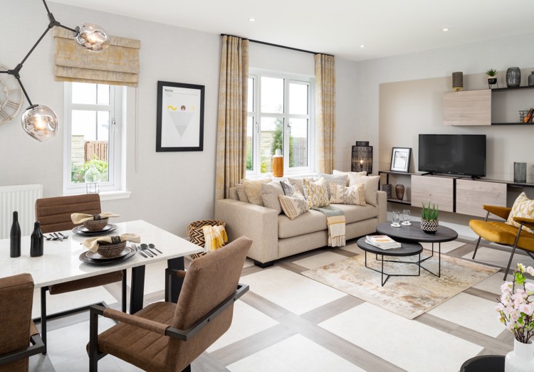 Vb1631525 Print Logan Dining To Family Area 1600X1066