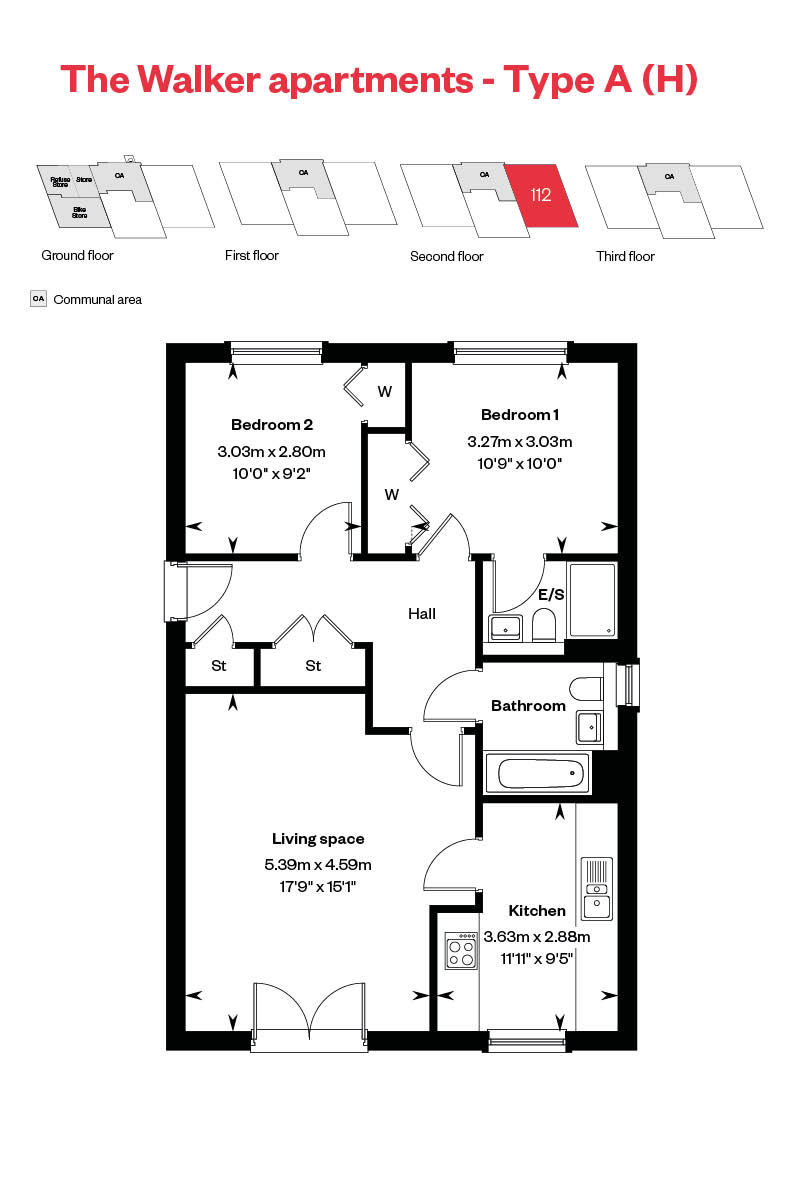 Rosebery Wynd The Walker Apartments Web Floorplans 800X1200 Plot 112