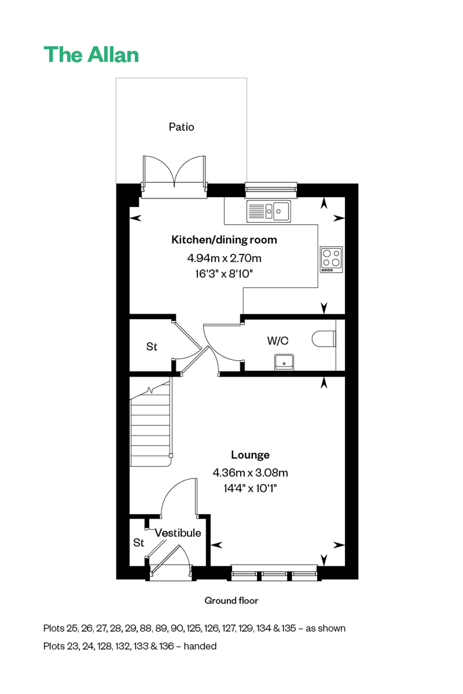 5561726 CALA EAST Pinefields Web Floorplans 800X1200 The Allan GF 7042735