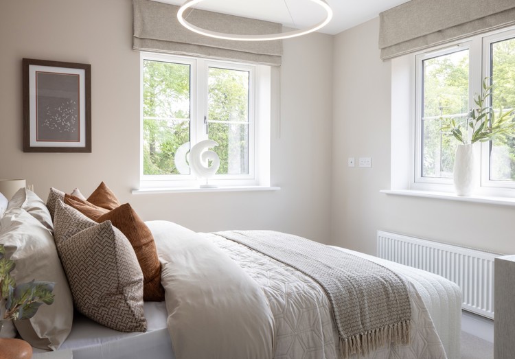 Bedroom of house for sale in Winchester, Hampshire