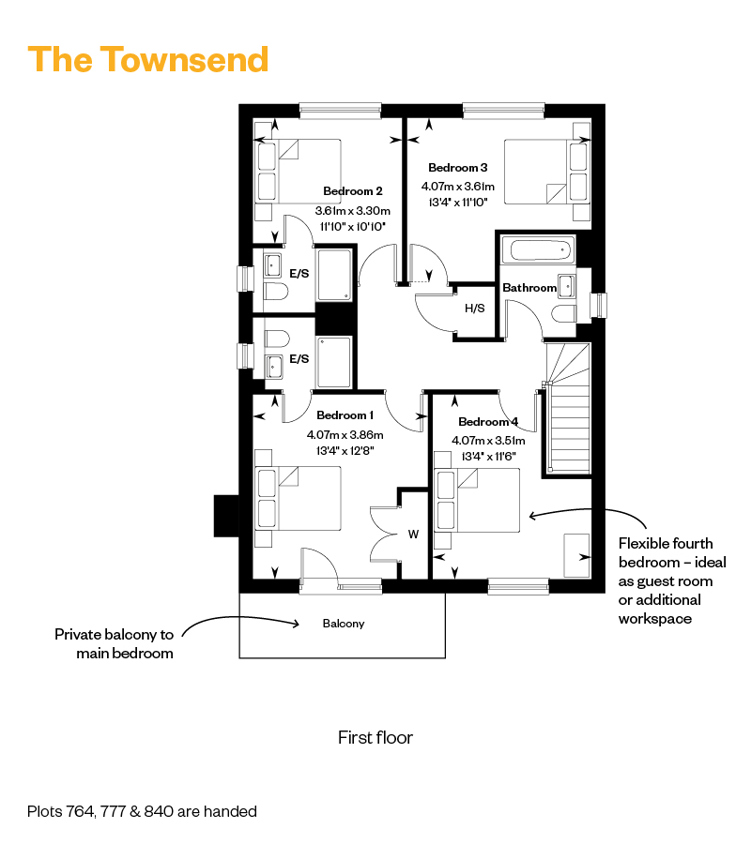 Floorplan of house for sale in Winchester, Hampshire