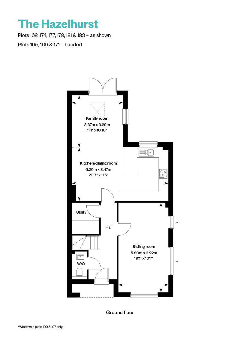 Floorplan of house for sale in Weybridge