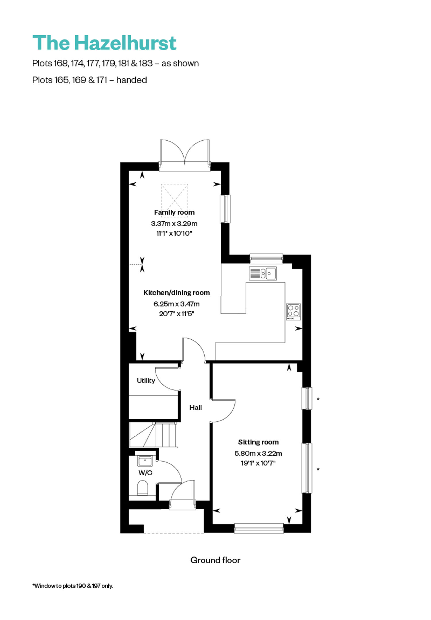 Floorplan of house for sale in Weybridge