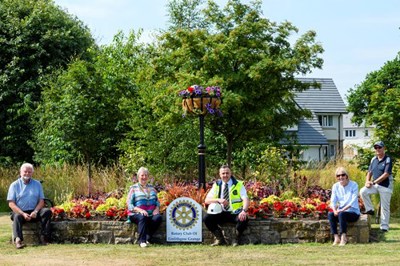 Rotary Club planter springs back with help from Cala